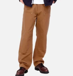 Double Knee Pant Deep H Brown