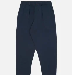 Double Pleat Pant Navy