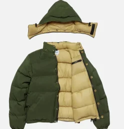Down Sweater Jacket Olive