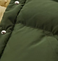 Down Sweater Jacket Olive
