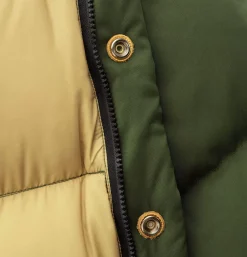 Down Sweater Jacket Olive