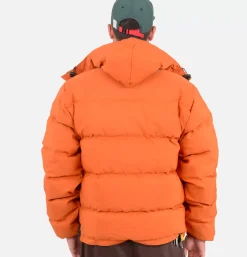 Down Sweater Jacket Rust
