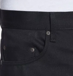 Easy Guy Solid Black Selvedge