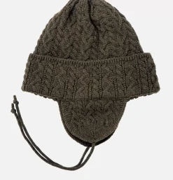 Elias Knit Flightcap Olive