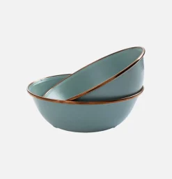 Enamel Bowl Set X 2 Mint