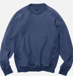 Heavy Crew Sweat Navy