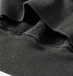 Heavy Po Hood Sweat Black