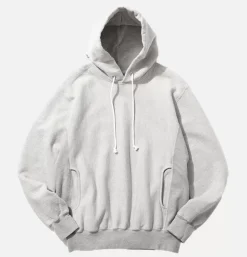 Heavy Po Hood Sweat Heather