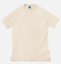 Heavy Raglan Pocket Tee Natural