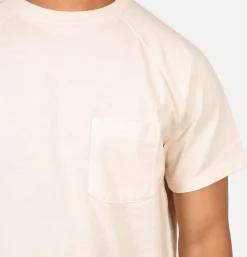 Heavy Raglan Pocket Tee Natural