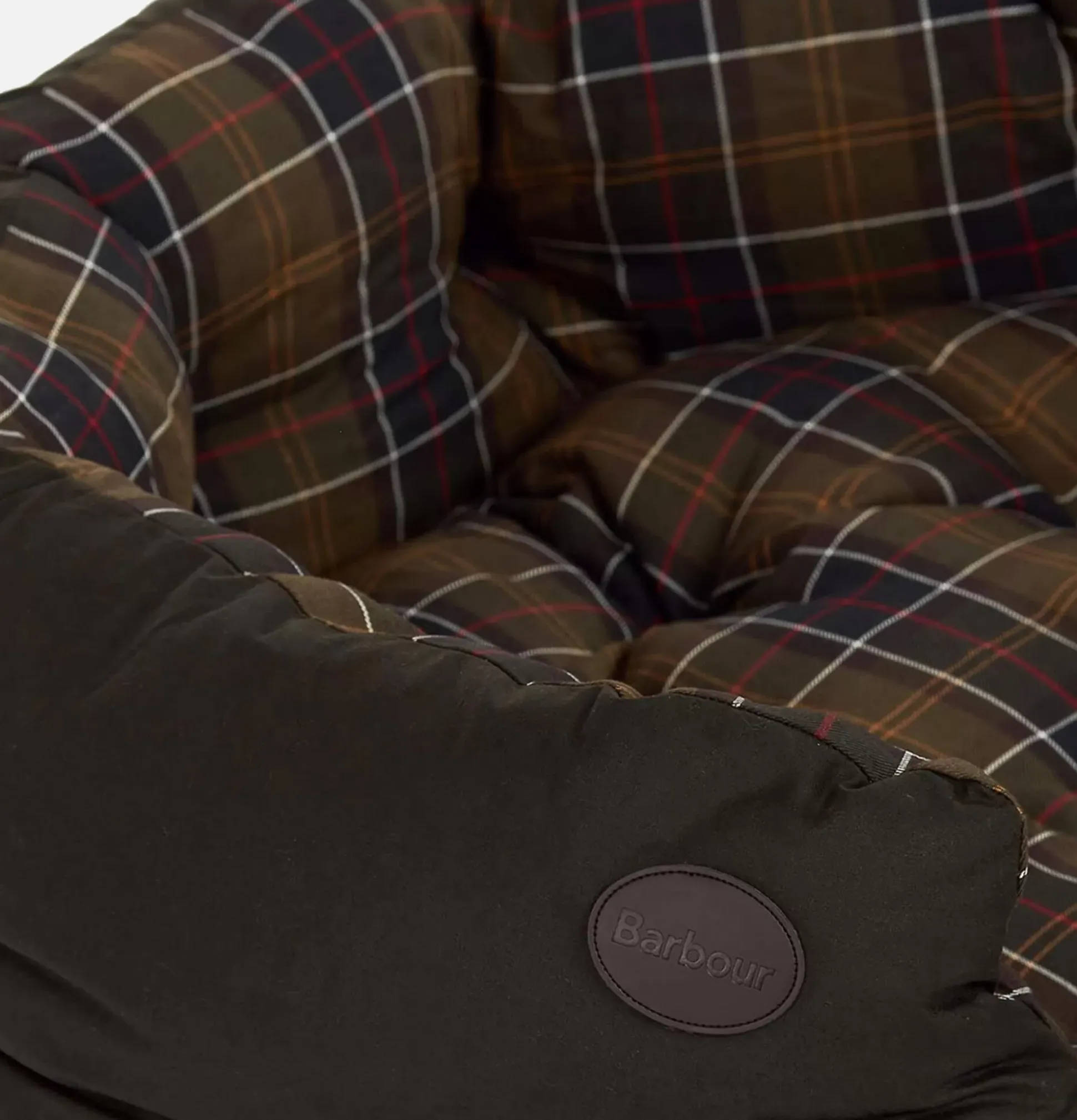 35In Luxury Dog Bed Tartan