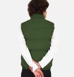 Italian Down Vest Olive
