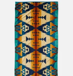 Jacquard Spa Towel Siskiyou Brown