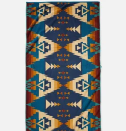 Jacquard Spa Towel Siskiyou Brown