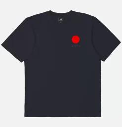Japanese Sun Tee Shirt Navy