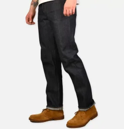 Jean Loose Straight Kurabo Blue