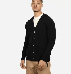 Lambswool Cardigan Black