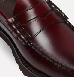 Larson 90'S Penny Loafer Wine