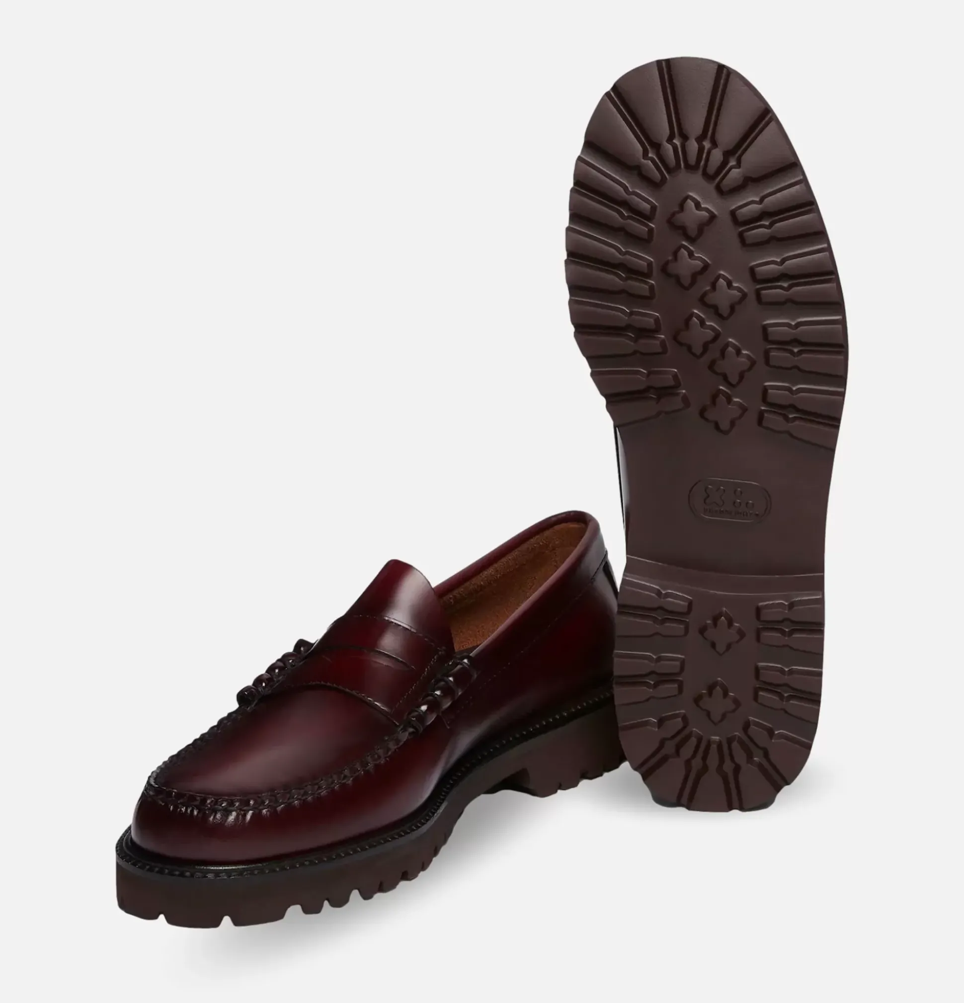 Larson 90'S Penny Loafer Wine