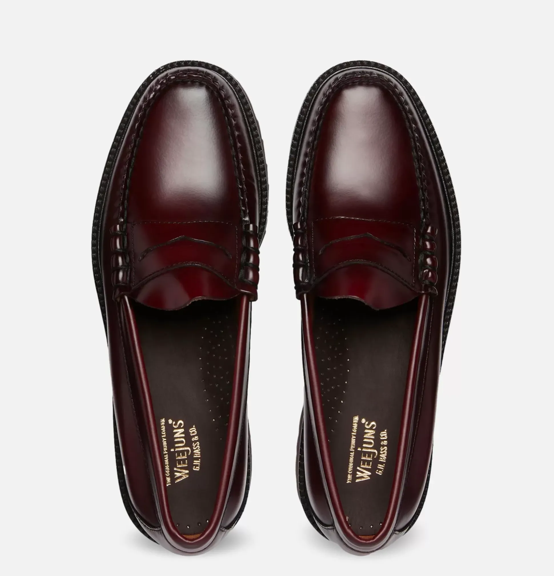 Larson 90'S Penny Loafer Wine