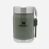 Legendary Food Jar + Spork Hammertone Green