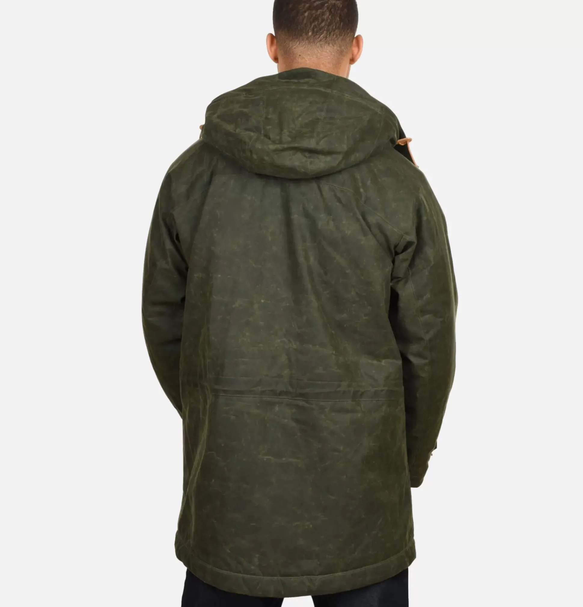 Long Moutain Parka Wax Green