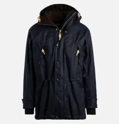 Long Moutain Parka Wax Navy