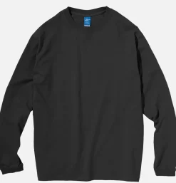 Long Sleeve Crew Tee Black