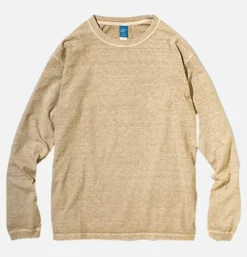 Ls Crew Tee Latte