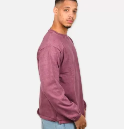 Ls Heavy Crew Tee Azuki