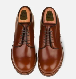 M1403 - Plain Toe Blucher Ox Brown
