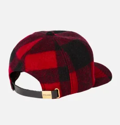 Mackinaw Forester Cap Red Blac