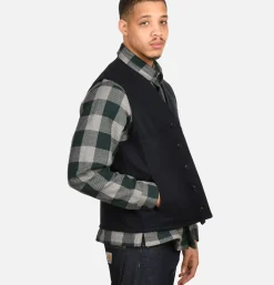 Mackinaw Wool Vest Charcoal