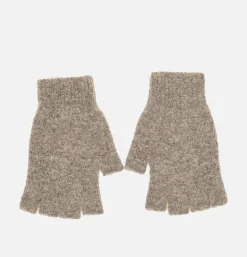 Mitten Wool Grey Mix