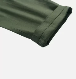 Naval Button Pants Green