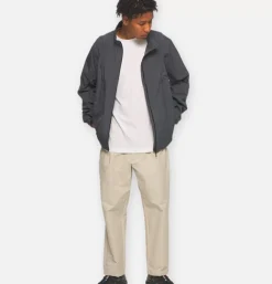 One Tuck Ankle Pants Beige