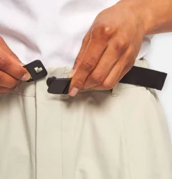 One Tuck Ankle Pants Beige