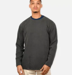 9Oz Ls Crew Sweat Black