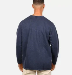 9Oz Ls Crew Sweat Navy