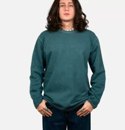9Oz Ls Crew Sweat Slate