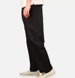 Pantalon Double Pleated Black