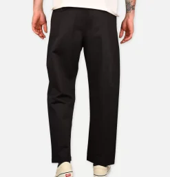 Pantalon Double Pleated Black