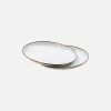 Petites Assiettes Email X 2 Eggshell