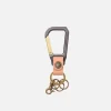 Porte-Cle Carabiner Beige