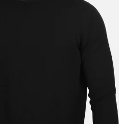 Pull Col Rond Black