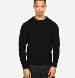 Pull Col Rond Black
