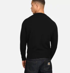 Pull Col Rond Black
