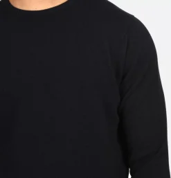 Pull Col Rond Navy