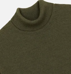 Pull Youri Col Roule Khaki