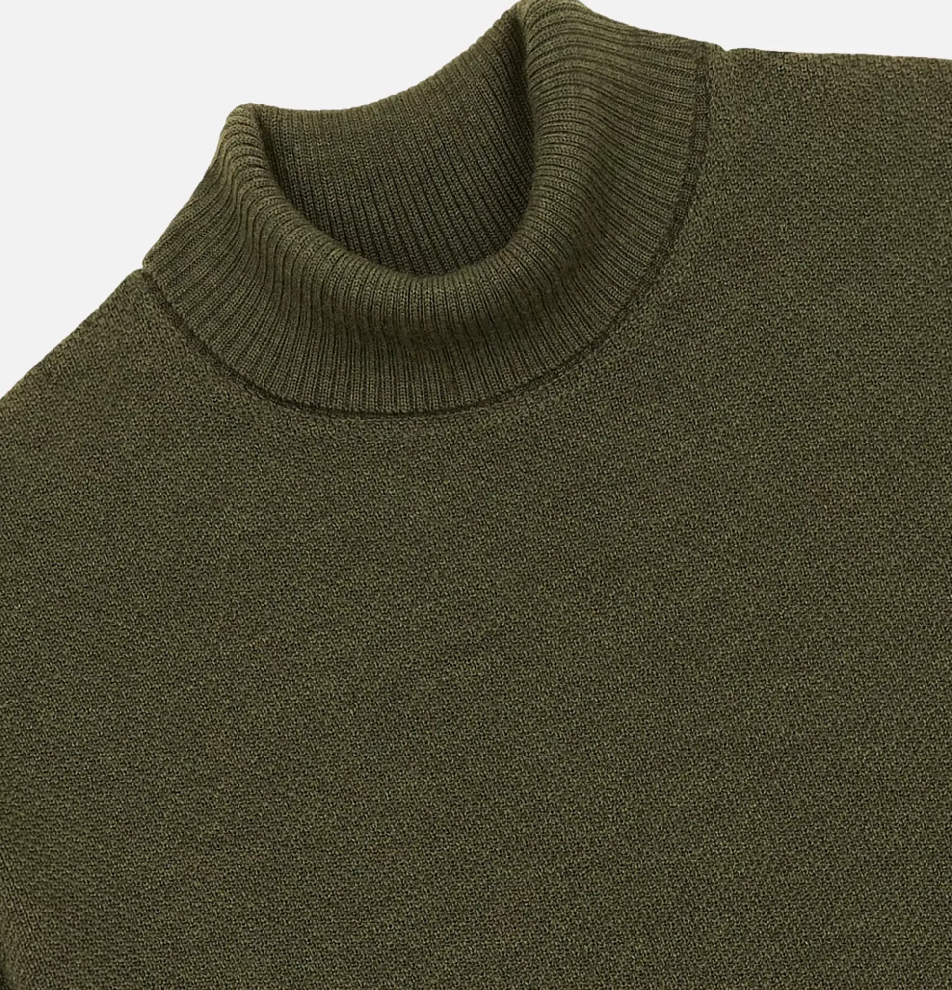 Pull Youri Col Roule Khaki